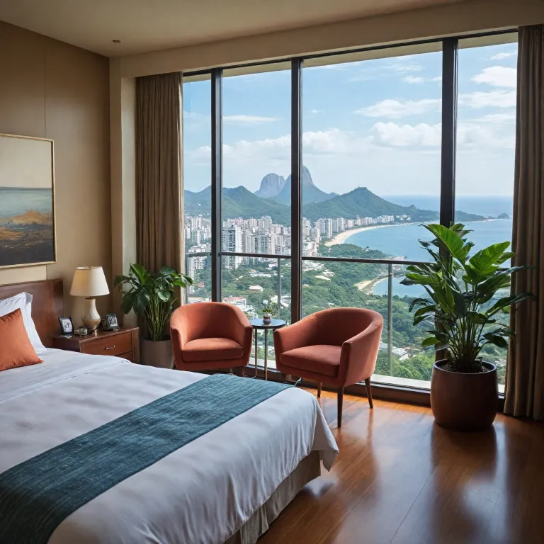 Premium suites in Brazil hotels: elevated stays with city and ocean views